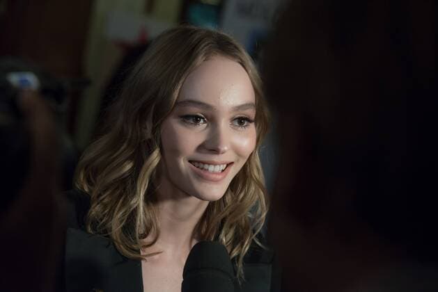 Planetarium movie premiere in Paris with Lily-Rose Depp