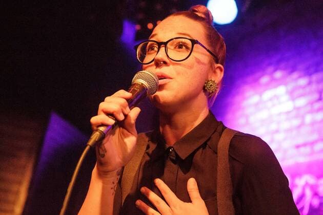 Stefanie Heinzmann concert at book premiere of Myriam von M