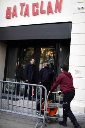 Before the Sting Anniversary Concert at the Bataclan in Paris