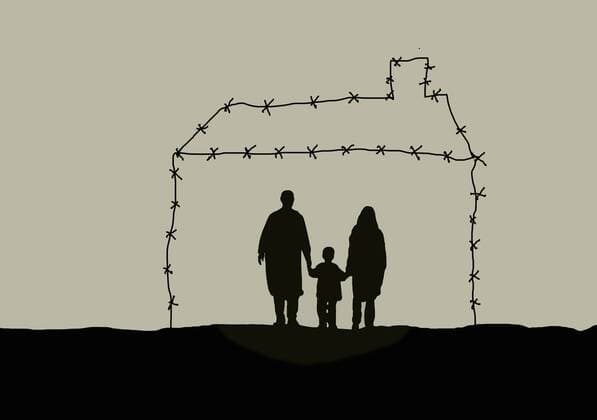 75 years of the Basic Law, fundamental rights, asylum law, symbolic images