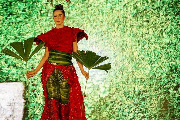 Biofashion fashion show in Cali, Colombia