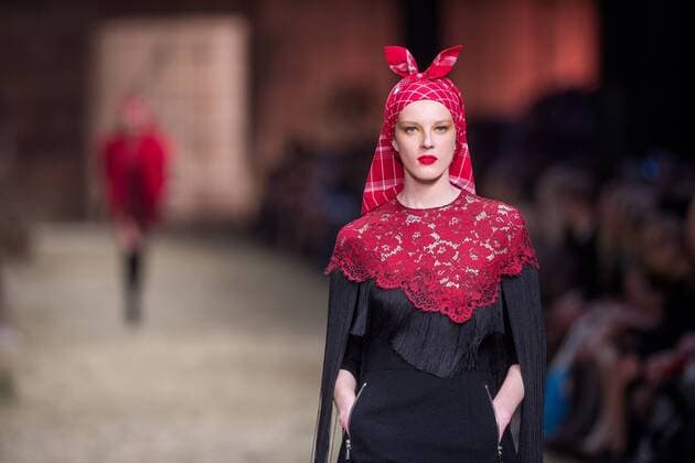 Juozas Statkevicius fashion show in Vilnius
