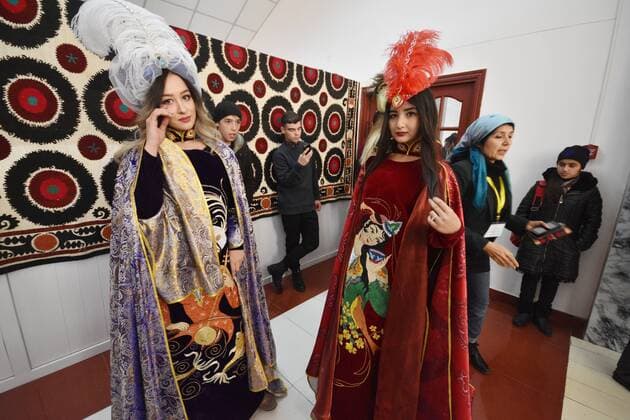Diyori Husn Fashion Show in Dushanbe, Tajikistan