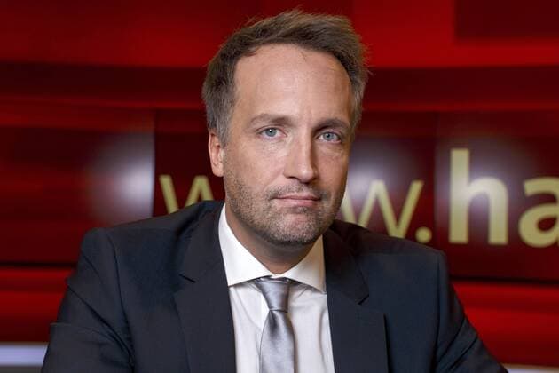 Media lawyer Ralf Höcker - University recognises professor title - Stock photos