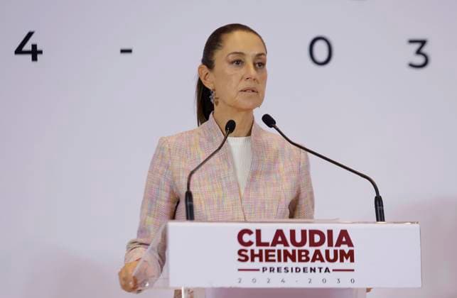 Mexico, Claudia Sheinbaum Press conference in Mexico City