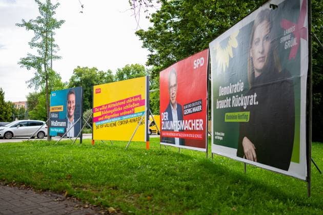 State election Thuringia 2024, election posters