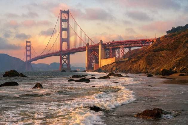 Calendar motifs: Famous bridges