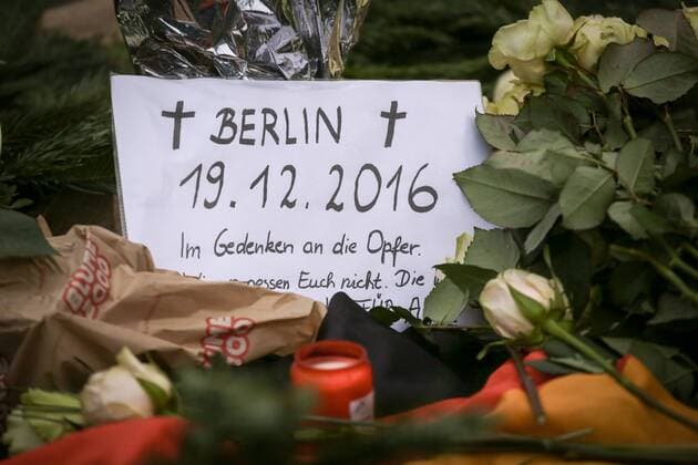 Terrorist attack on the Breitscheidplatz Christmas market in Berlin in 2016 - archive images