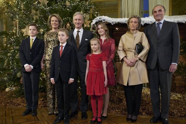 Belgian Royal Family attends Christmas Concert in Brussels