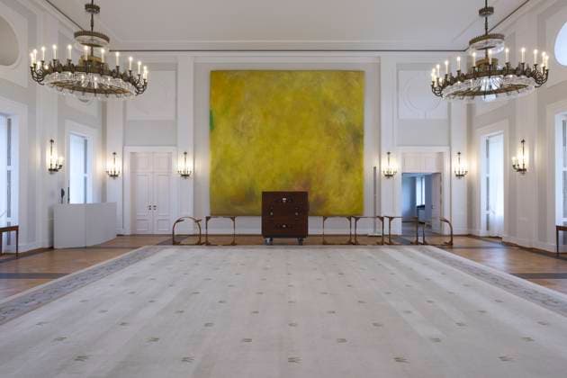 Berlin, Bellevue Palace becomes an art gallery before renovation, archive images