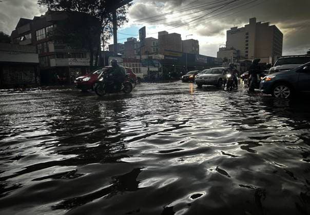Mexico, flooding in Mexico City