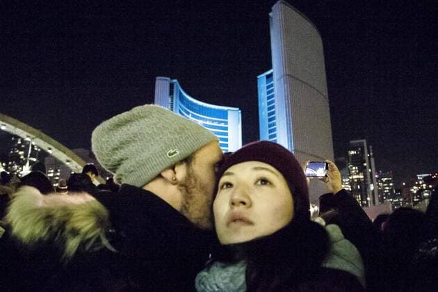 New Year's Eve in Toronto, Canada