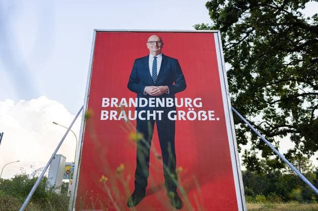Brandenburg state election 2024, election posters