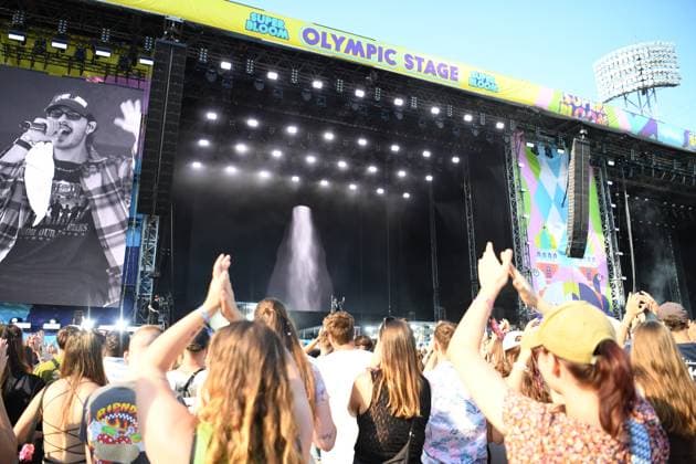 Superbloom music festival in Munich, Rin concert