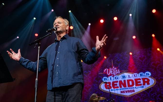 Big Blues Bender Music Festival, Bill Murray performance with the Blood Brothers in Las Vegas
