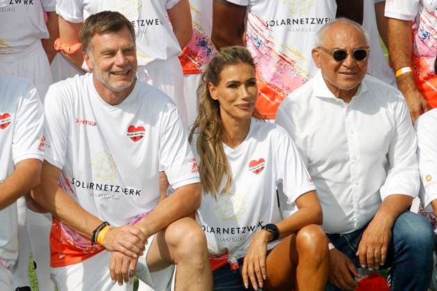 Kicken mit Herz, charity football match in Hamburg