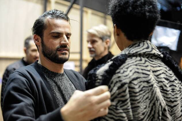 Fashion Week Milan - Christian Pellizzari backstage