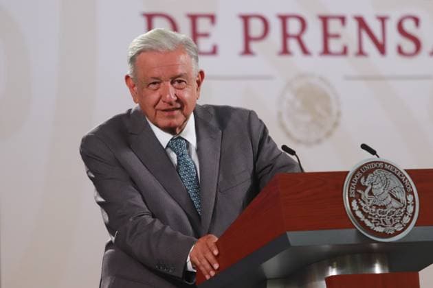 Mexico, Andreas Manuel Lopez Obrador Press conference in Mexico City