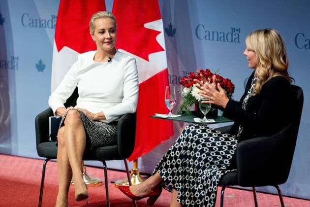 Canada, Foreign Minister Melanie Joly receives Yulia Navalnaya in Ottawa