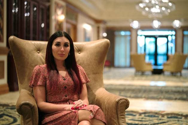 MAGA influencer Laura Loomer is now campaigning for Ukraine; archive images