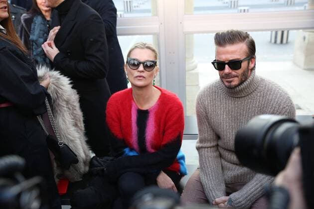 Paris Fashion Week - Celebrities at Louis Vuitton fashion show