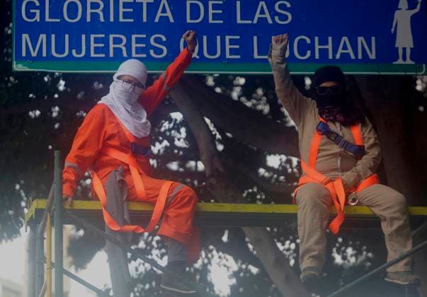 International Safe Abortion Day, protest in Mexico City