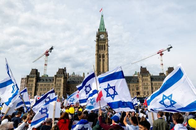 Canada, commemoration of the anniversary of the Hamas terror attack on Israel in Ottawa