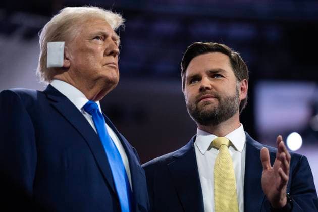 USA, 2024 Election, J.D. Vance, running mate of Donald Trump