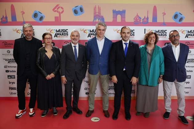 Los40 Music Awards in Barcelona