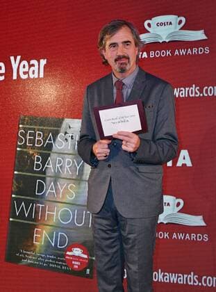 Sebastian Berry: Laureate Costa Book Of The Year Award in London
