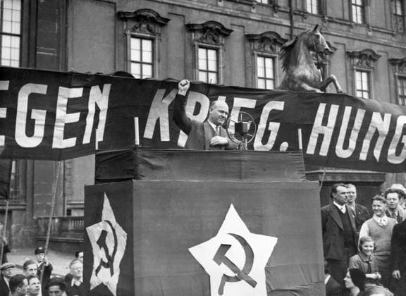 Ernst Thälmann, 140th birthday on 16 April - died in 1944