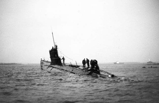 IMAGO International History, Sweden, Submarine crisis, Soviet submarine stranded off Karlskrona 1981