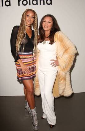 New York Fashion Week - Celebrities at Pamella Roland