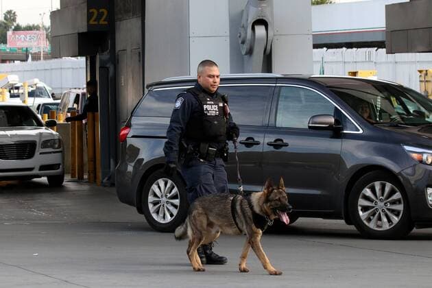 USA: Border controls between Mexico and San Diego