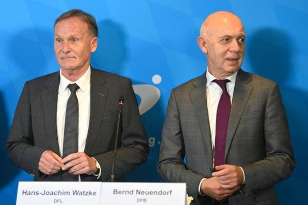 Munich, Security summit - Violence in football, Press conference