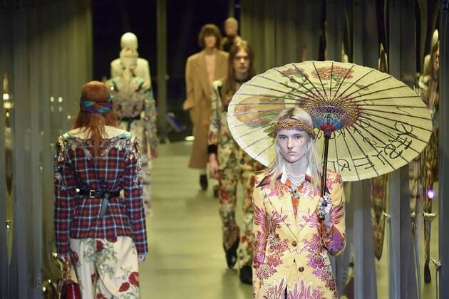 Milan Fashion Week - Gucci Fashion Show