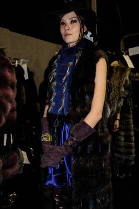 Milan Fashion Week - Furry fashion
