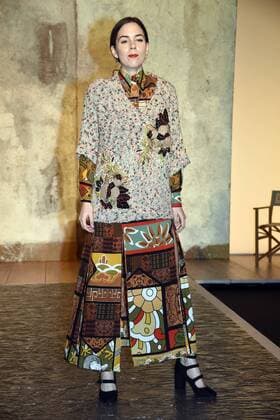 Milan Fashion Week - Celebrities at Biagiotti