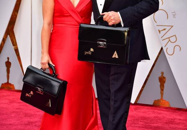 Oscars - Price Waterhouse Cooper Team on the red carpet