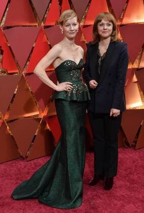 Oscars - Maren Ade and Sandra Hüller on the red carpet