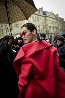 Paris Fashion Week - Celebrities with Lanvin