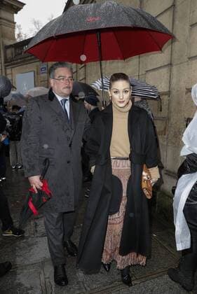 Paris Fashion Week - Celebrities at Valentino