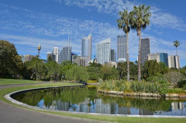 Travel, Parks and Gardens, Australia, Royal Botanic Garden in Sydney