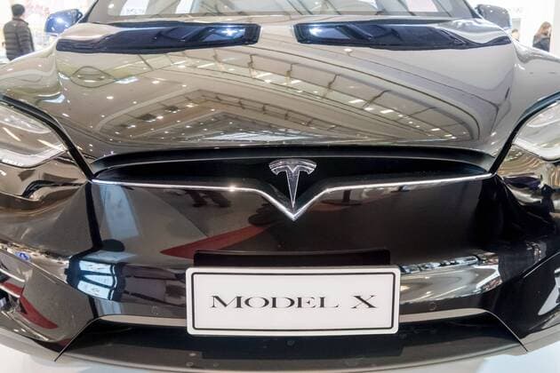 Tesla Model X in Shanghai