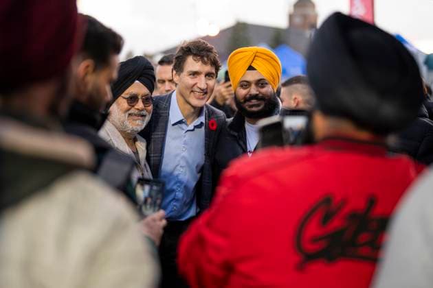 Canada, Justin Trudeau visits Diwali celebrations in Brampton