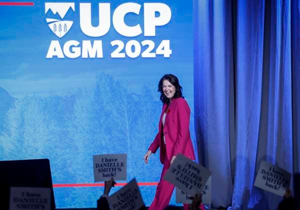 Canada, UCP party convention in Red Deer