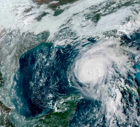 Mexico, Hurricane Rafael - Satellite images