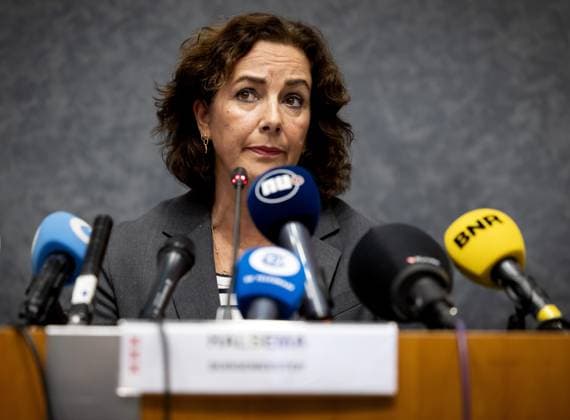 Netherlands, press conference after incidents against Israeli football fans in Amsterdam