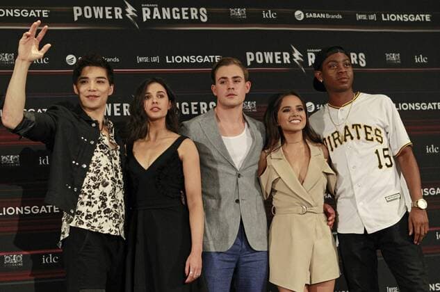 Photocall for the film Power Rangers in Mexico City