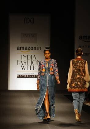 India Fashion Week - Pakin Patil Fashion Show